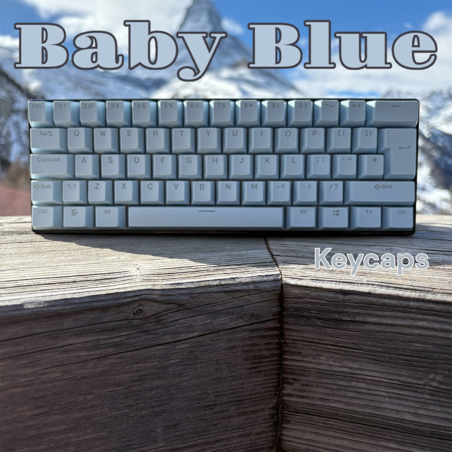 Baby Blue Keycaps