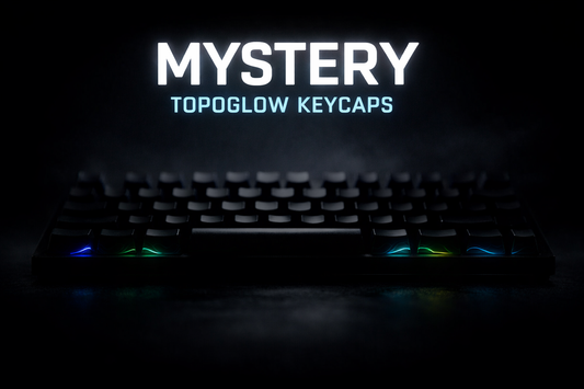 Mystery TopoGlow Keycaps